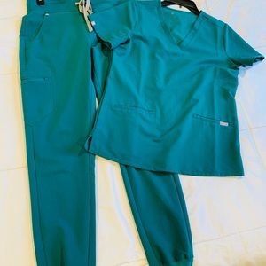 Limited Edition FIGS scrubs. Size SMALL but Figs run large so think size 6